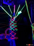 RopeMarks' blacklight stage @ Manifesto.