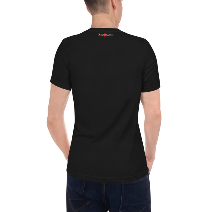 Unisex Short Sleeve V-Neck T-Shirt - Image 4